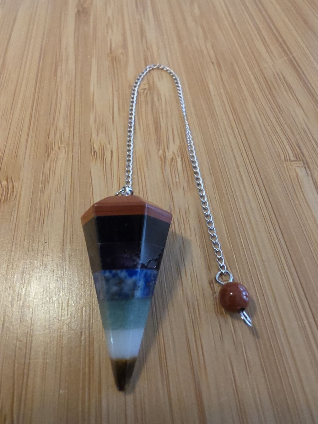 Minerali & Pietre curative: Chakra Pendel 4 x 2cm. – Nuovo e nell'imballaggio originale da Menziken venduto da Mirager 1