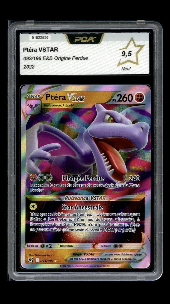 Pokémon Sammelbilder & Trading cards: Pokémon Ptéra VSTAR 093/196 E&B Origine Perdue – Neu (gemäss Beschreibung) aus Grand-Lancy von Mario64