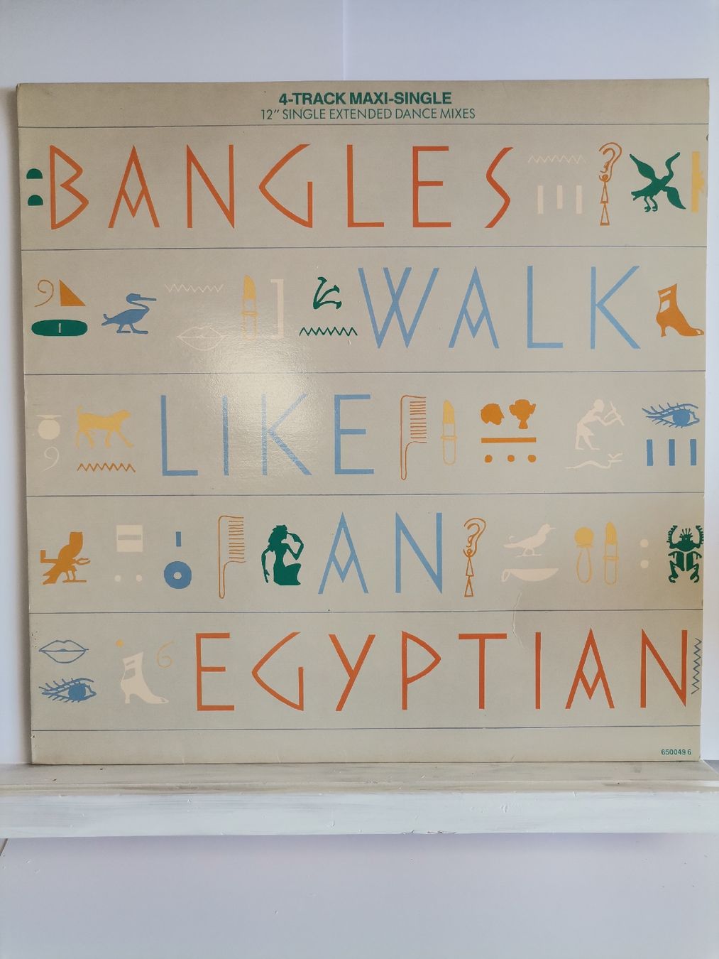 Dischi in vinile: Bangles - Walk Like An Egyptian 12" Maxi Single LP – Usato da St. Gallen venduto da Bir_Rer