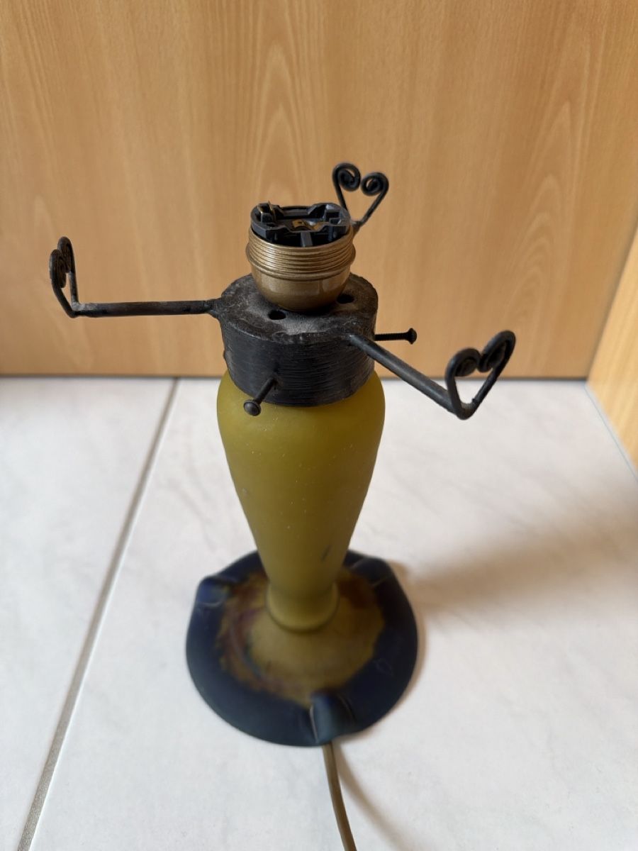 Lampen: Lampe antik, Degué Frankreich. – Gebraucht aus Biberist von Momo33 6