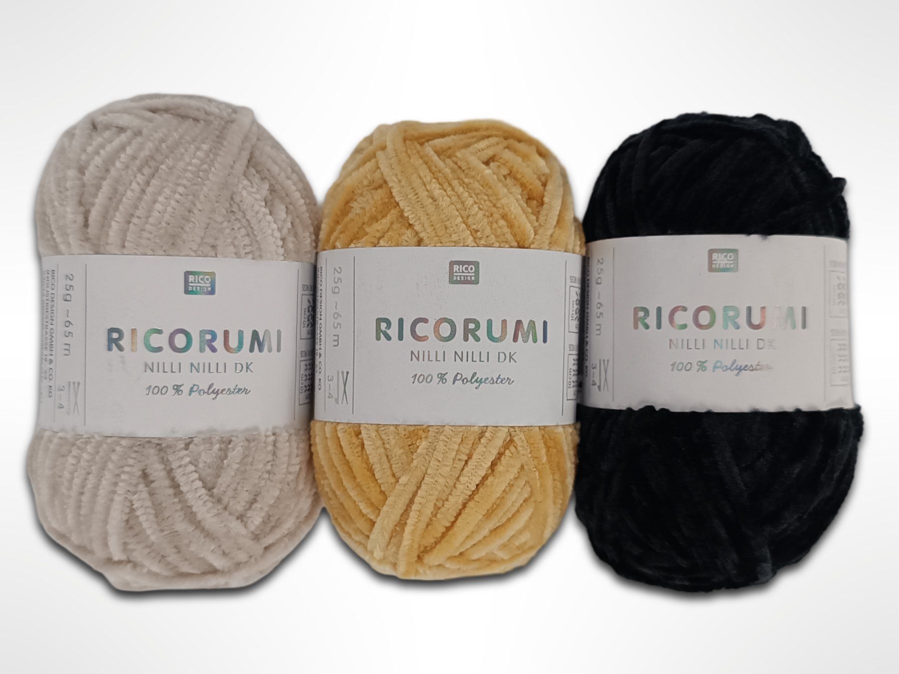 Wolle: RICO DESIGN flauschiges Garn gemischt 9 Stk. – Neu (gemäss Beschreibung) aus Suhr von Restwert_Suhr 2