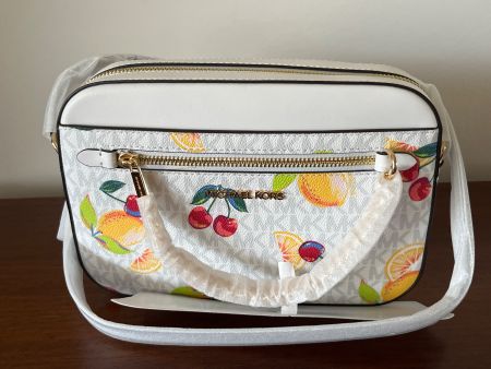 Michael Kors - Jet Set Item, Umhänge Tasche , Früchte Design