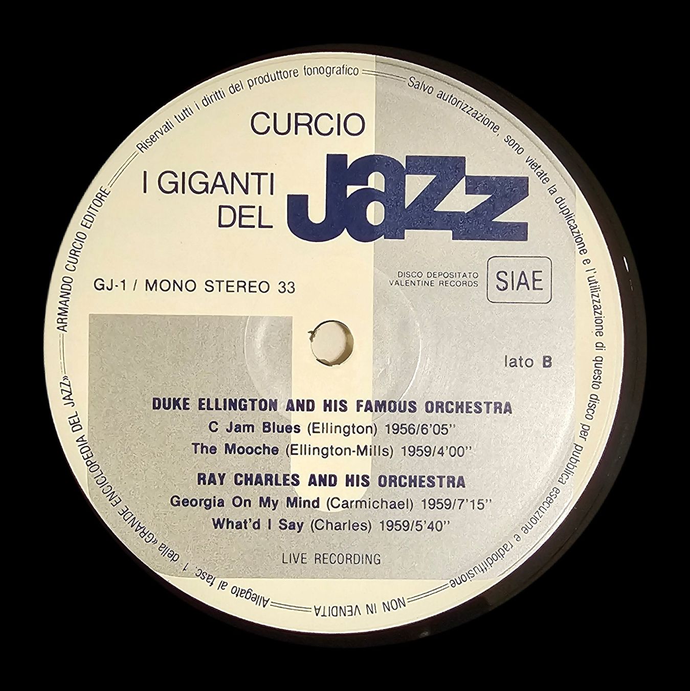 Schallplatten: Various – Jazz Spectrum (5 LP Box) – Gebraucht aus Wahlen b. Laufen von Cg10 3
