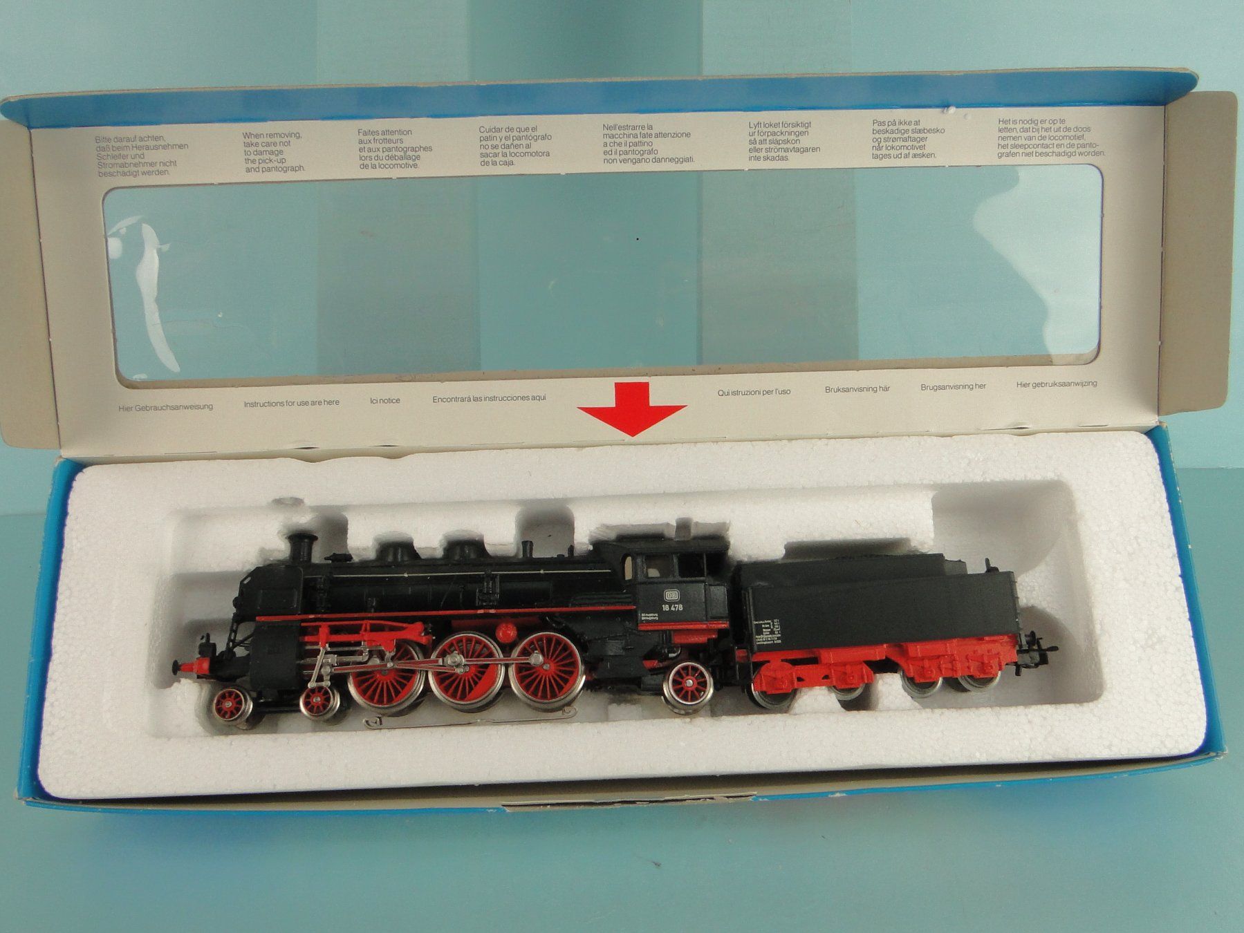 Märklin Modellini di ferrovie: Märklin 3093 BR 18 – Usato da Bülach venduto da cann11 2