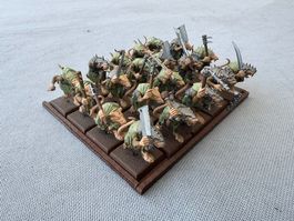 Warhammer - Tow - Skaven - 20 Skaven Sklaven - bemalt