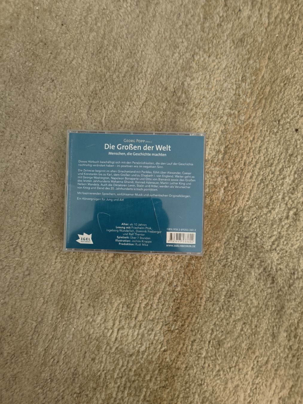 CD: Wissens CD ,die grossen der Welt. – Nuovo (secondo la descrizione) da Uhwiesen venduto da man_8lrz 1