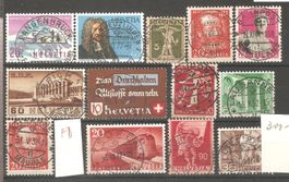 Vollstempel 16 Werte