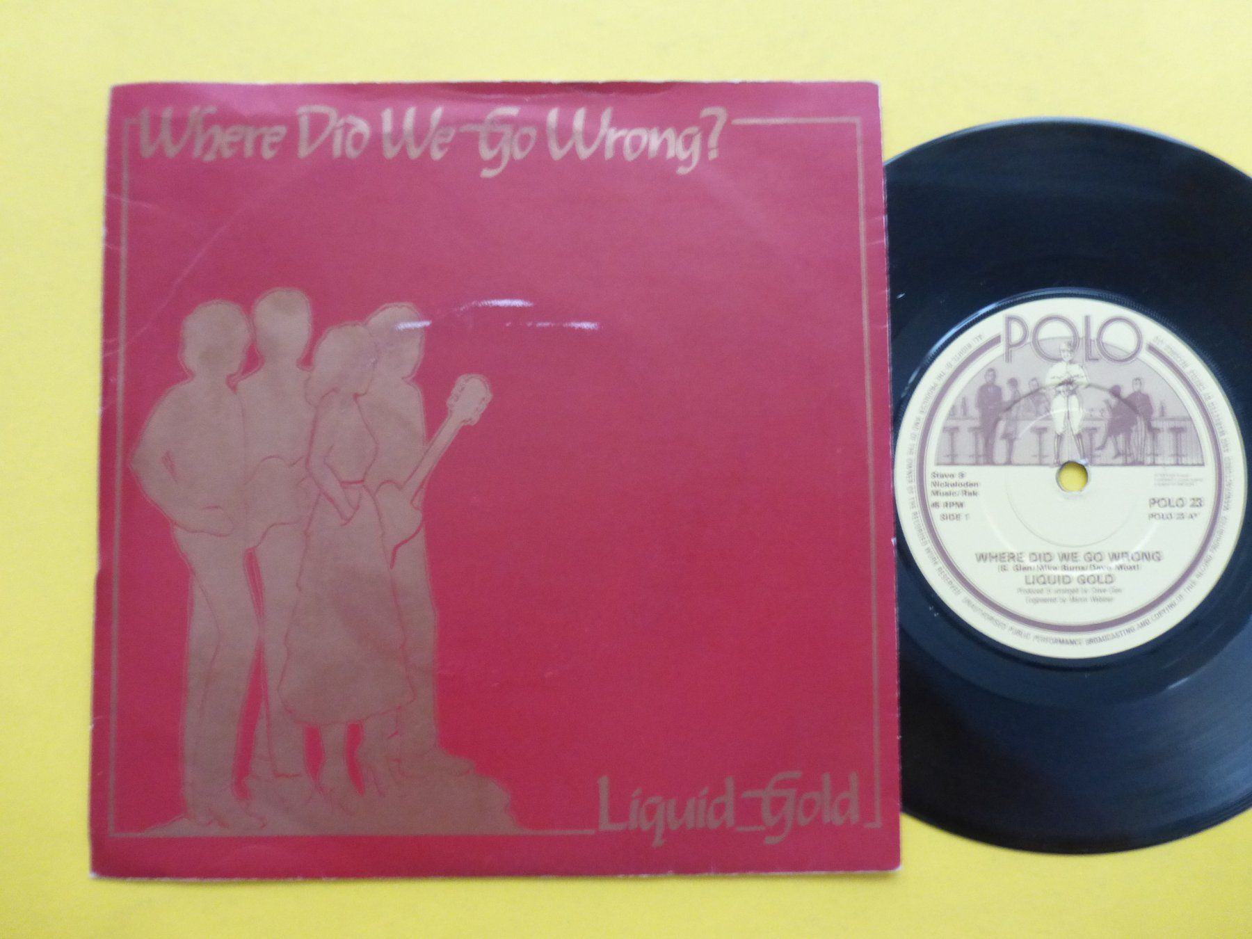 Dischi in vinile: Liquid Gold – Where Did We Go Wrong? – Usato da Zürich venduto da Swiss57