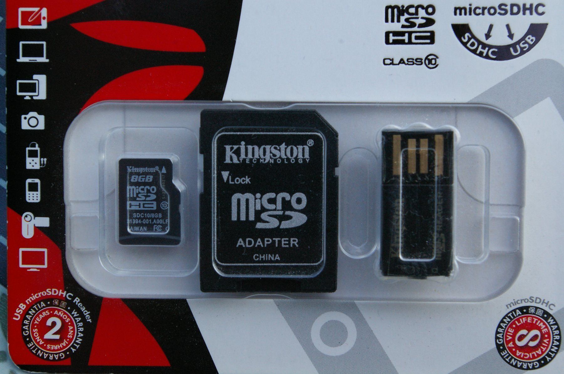 Speicherkarten: Kingston Multi Kit SDHC 8 GB Class 10 – Neu und originalverpackt aus Niederurnen von mowgli_1963 1