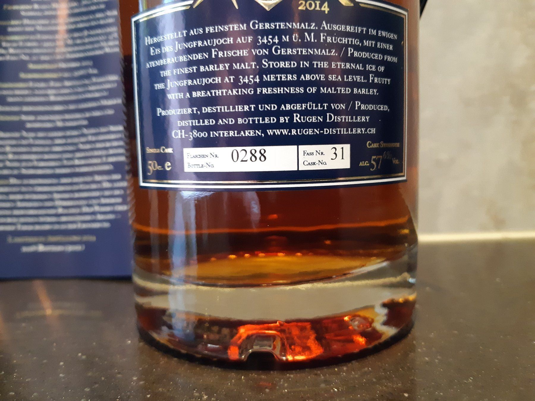 Bevande alcoliche: Swiss Highland "Ice label" 2014 Limit. – Usato da Grindelwald venduto da carro5 2