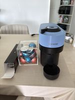Nespresso Vertuo Pop (Blau) –Inkl. Kapseln und Kapselhalter
