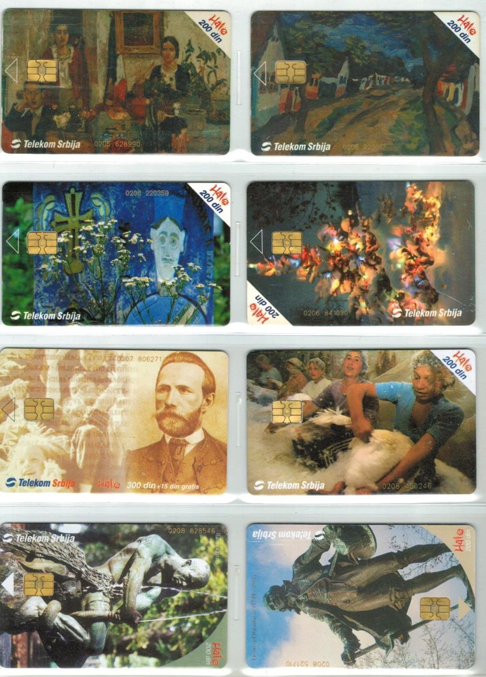 Cartes de téléphone: 8 Telefonkarten Serbien – D'occasion à Zürich par Tolima194