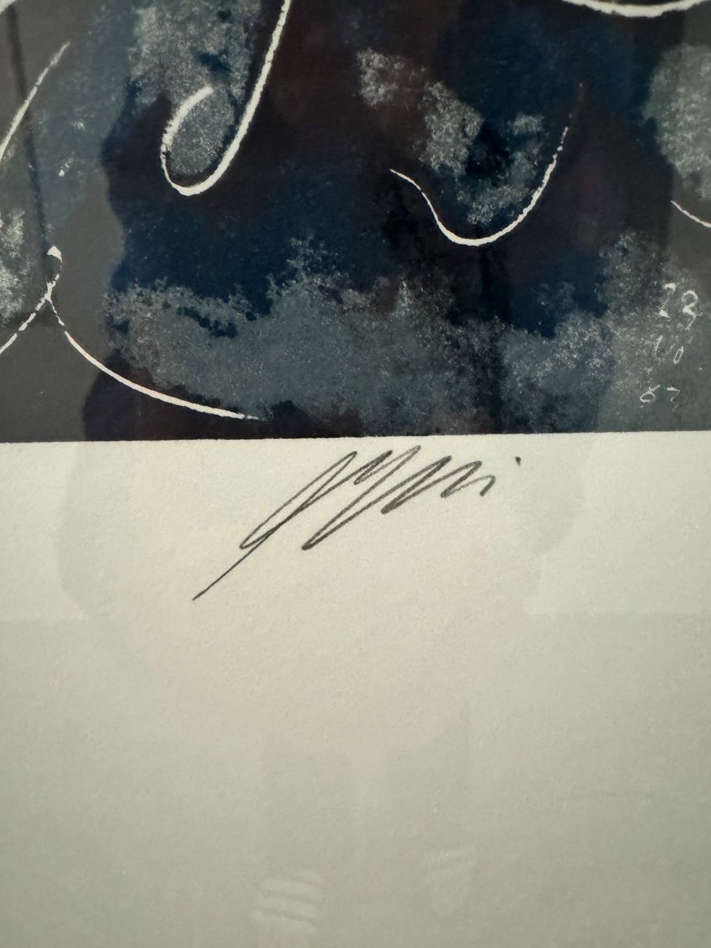 Grafica & Litografie: Hans Erni  "Windstoss" – Usato da Oberägeri venduto da Bongo 1