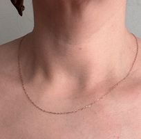 Kette 50cm Halskette 925 Silber roségold 1.8mm fein Anker