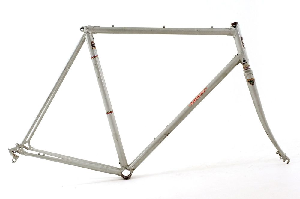 Cadre De Course Vélo De Route Acier Années 70 Ruffenach Campagnolo Reynolds ? 55 Cm Nerveux