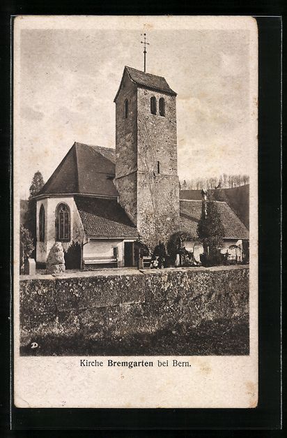 Ansichtskarten: Bremgarten bei Bern, Kirche Bremgarten – Gebraucht aus Berlin von bartko-reher
