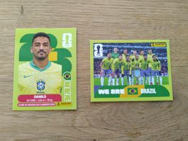 Panini Sticker WM26 BRA, RSA, QAT, HAI, SCO, USA, FRA