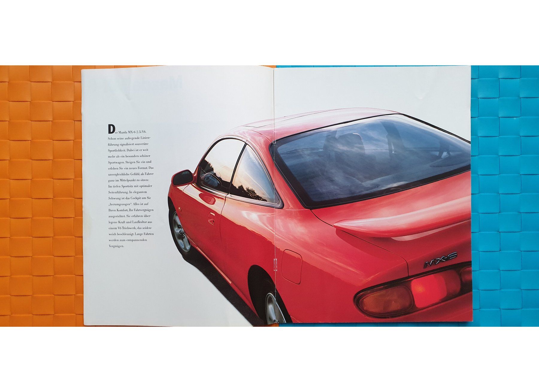 Mazda Documents: MAZDA MX-6 1992 - Prospekt / Katalog / Catalogue – D'occasion à Viganello par CARLiteratur 1