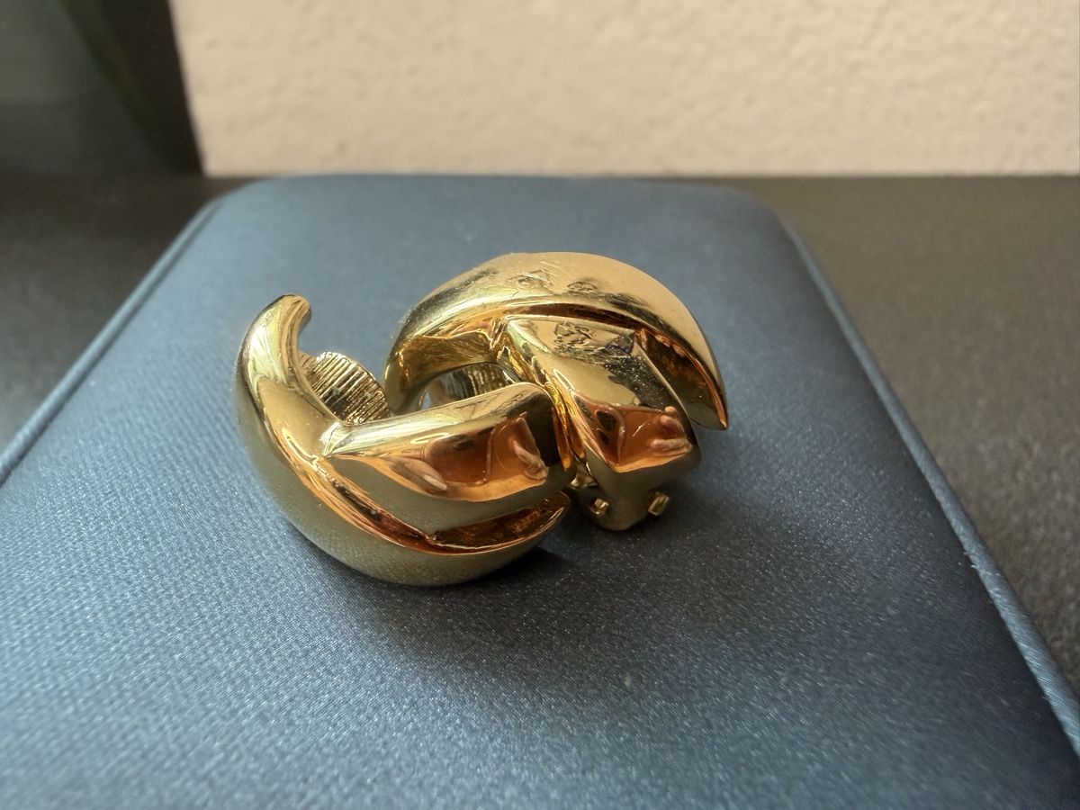 Orecchini pendenti & Orecchini a lobo: Vintage Ohrringe Clips Luxus Modeschmuck   – Usato da Lamone venduto da LaCantinaMagica 4
