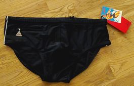 Neu! Lahco Herren Badehose Gr.7/M schwarz