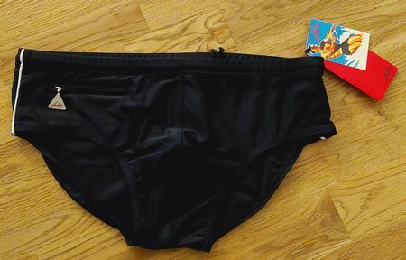Neu! Lahco Herren Badehose Gr.7/M schwarz