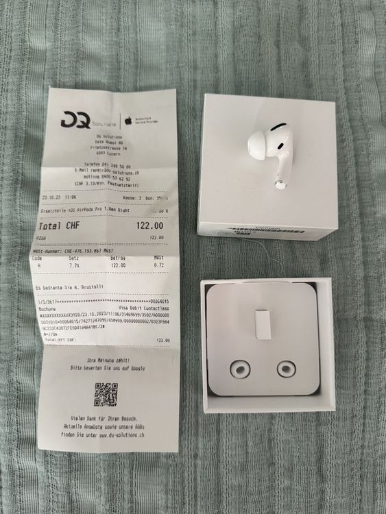 Apple AirPods Pro (1.Generation) + New Kopfhörer Rechts | Kaufen auf ...