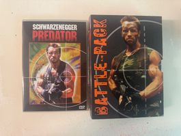 BATTLE-PACK/ PREDATOR 1 UND 2/ KOMANDO+PREDATORS. (DVDS)