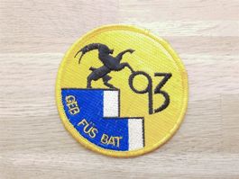Badge Geb Füs Bat 93 gelb