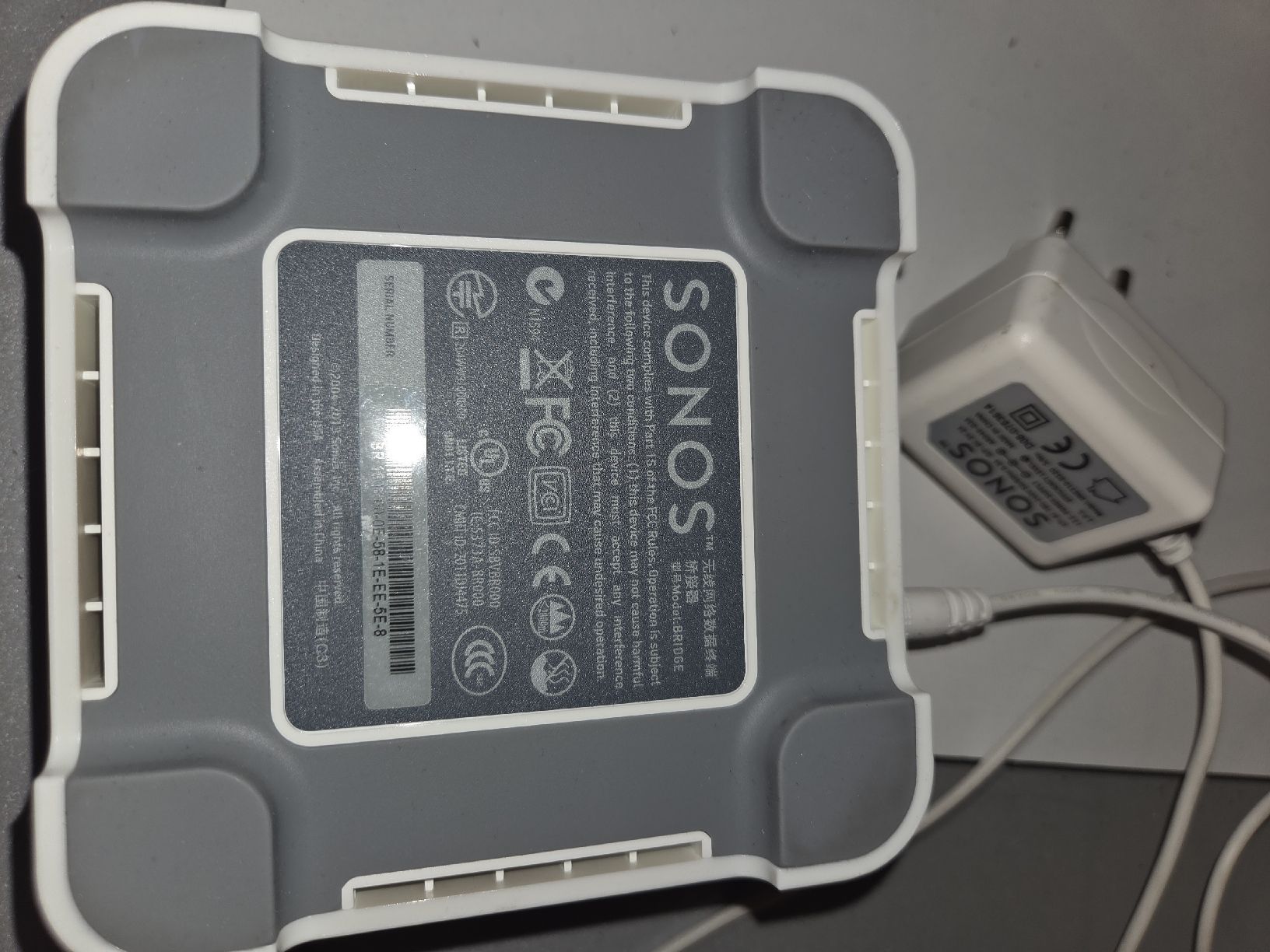 Sonos WiFi: Sonos Bridge BR100 Netzwerkadapter weiss  – Usato da Flawil venduto da Hamdia12 2