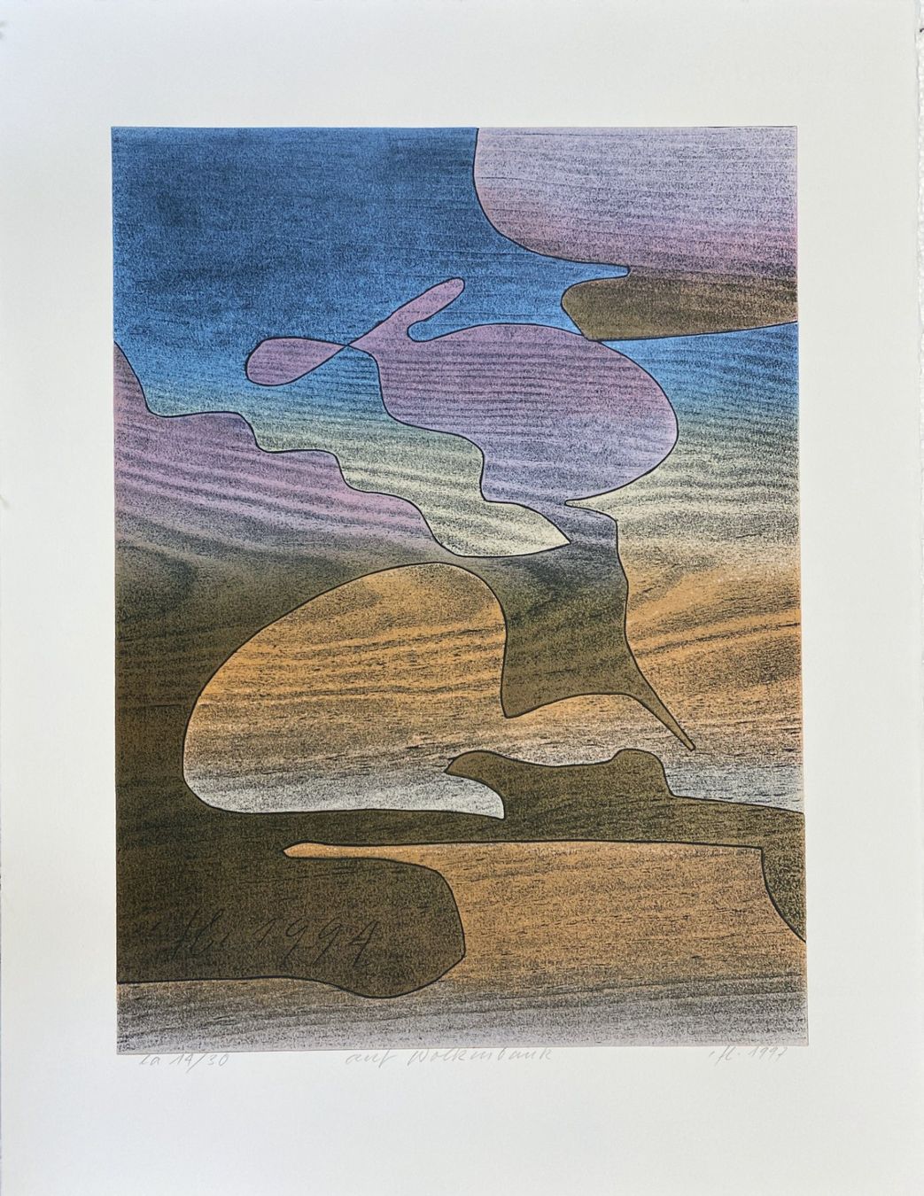 Poster & Bilder: Eggenschwiler Franz Mappe: Wolken 1997 – Neu (gemäss Beschreibung) aus grenchen von Belarte 5