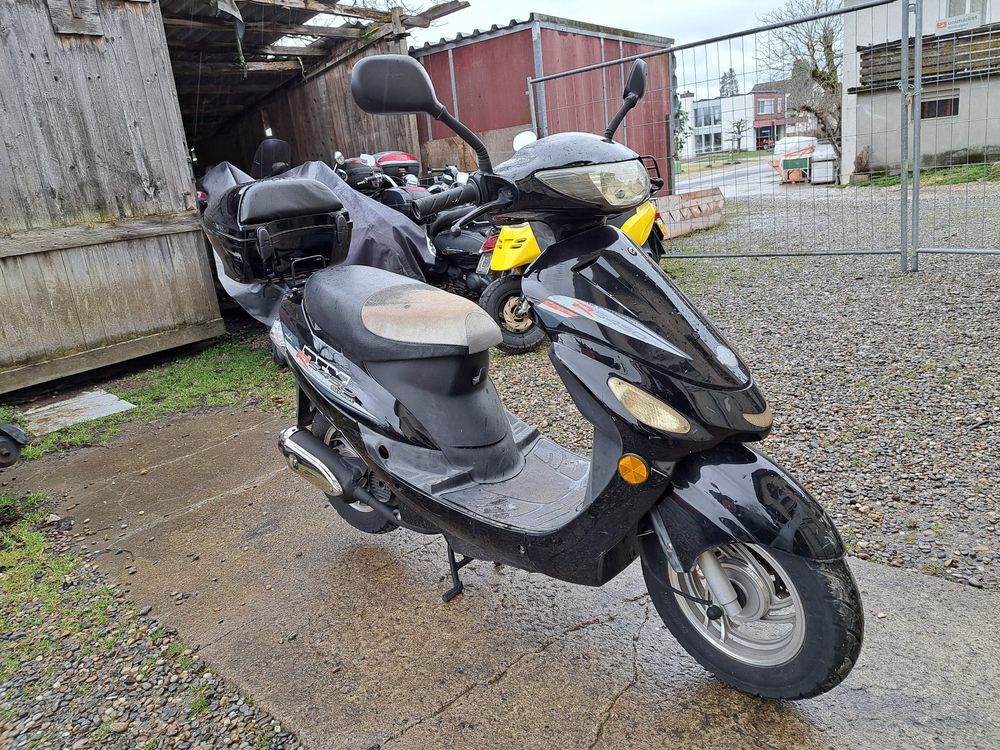 DIX Street 50ccm Scooter aus Deutschland ohne Papiere 45km/h Kaufen auf Ricardo