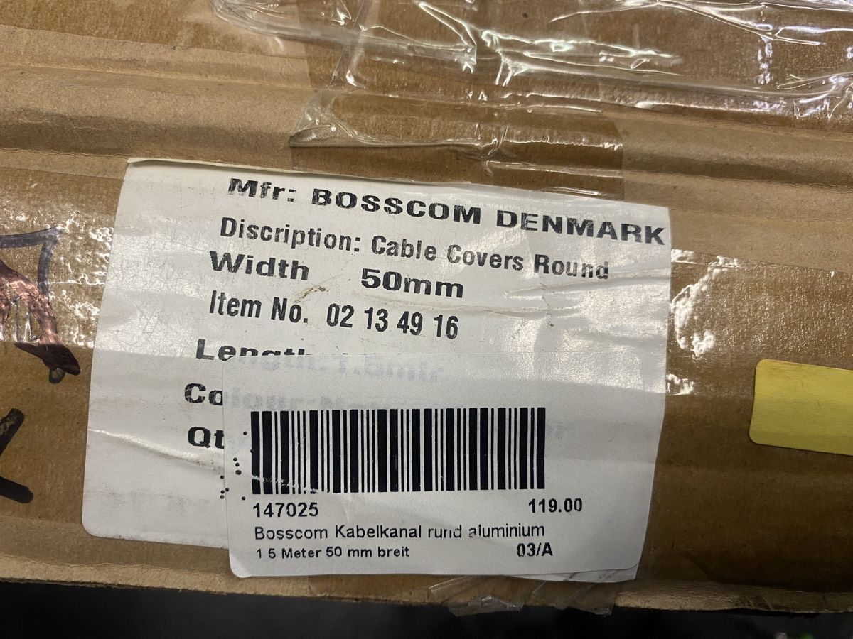 Profilati: 6x Bosscom Kabelkanal ab 1.- – Nuovo e nell'imballaggio originale da Wabern venduto da HK-Design 5