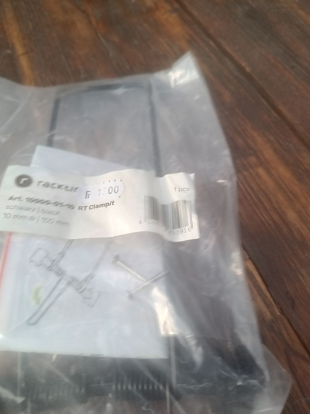 Pezzi di ricambio: RACktime  Gepäckträger 10/100mm. NEU.  – Nuovo e nell'imballaggio originale da Burgdorf venduto da Bxblau