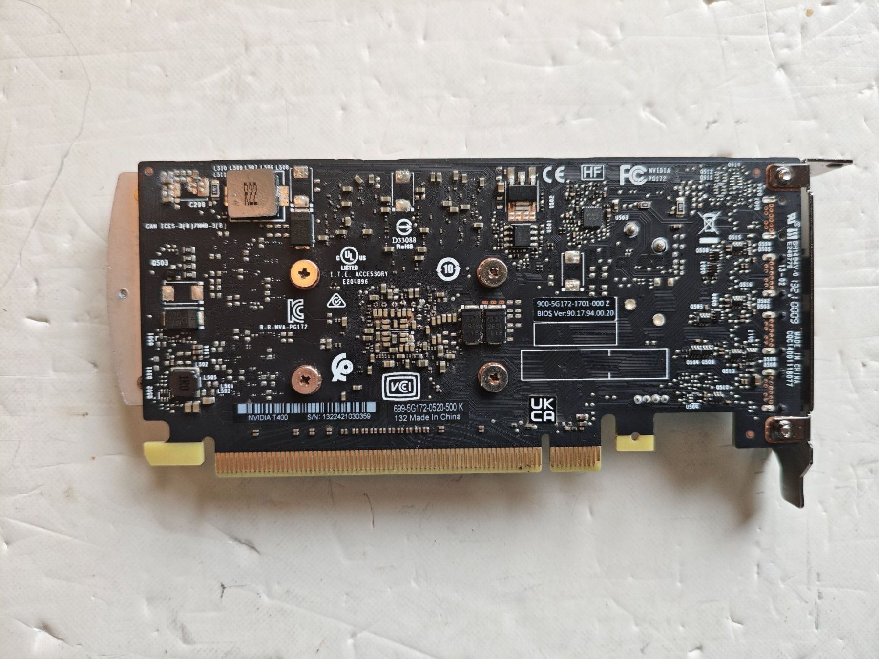 Nvidia Schede grafiche: Nvidia T400 Grafikkarte - defekt – Difettoso da Wallisellen venduto da Kleindai 1
