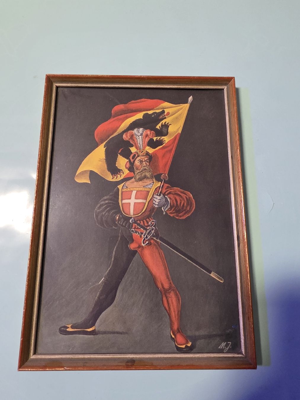 Foto & Immagini: Fahnen/Bannerträger Kt. Bern – Usato da Bellach venduto da Vegeta23