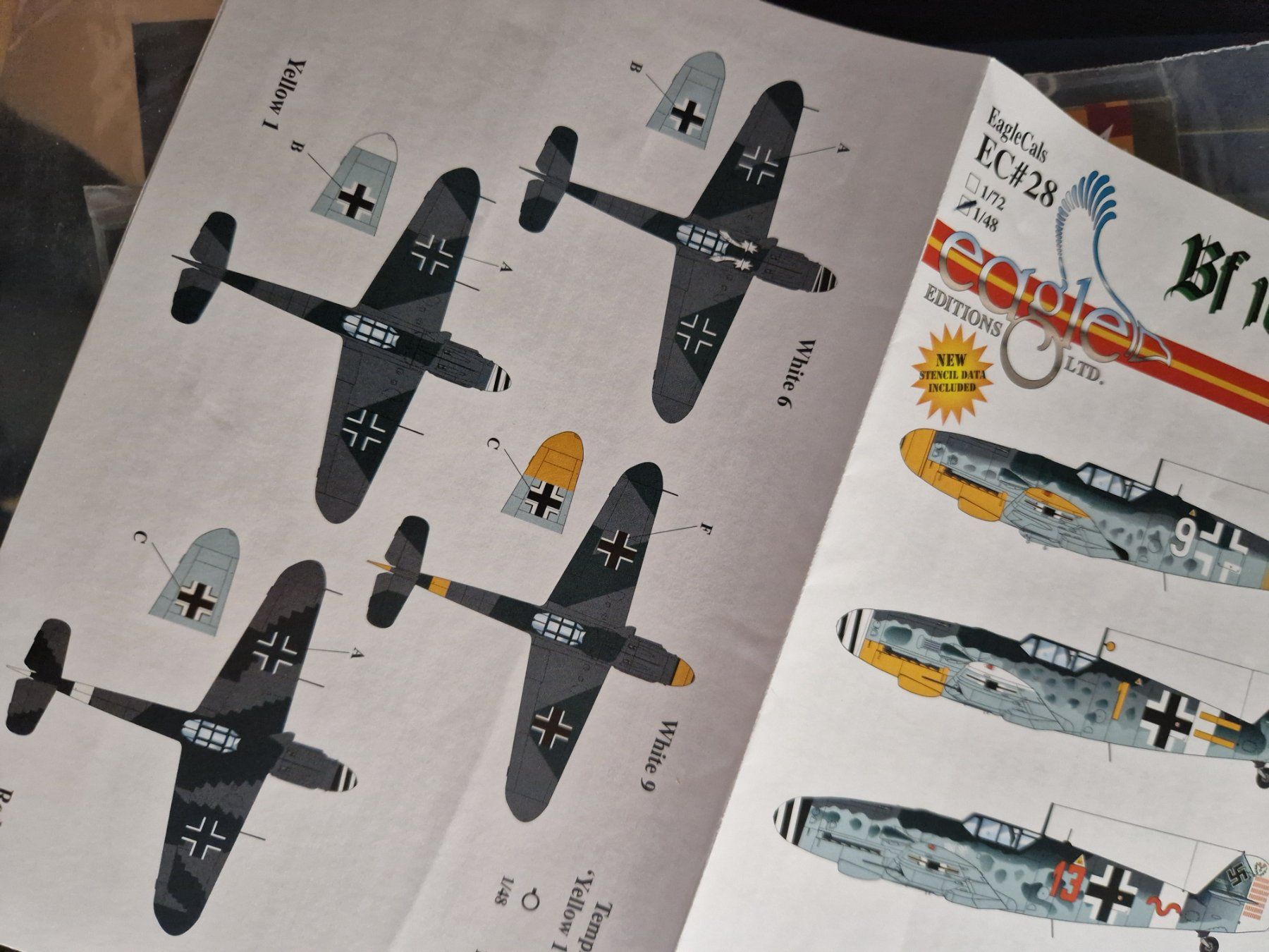 Modellbausätze & Standmodelle: Eagle Cal bf109g-6 1/48 decals – Neu und originalverpackt aus Ponte Capriasca von nikfolle 1
