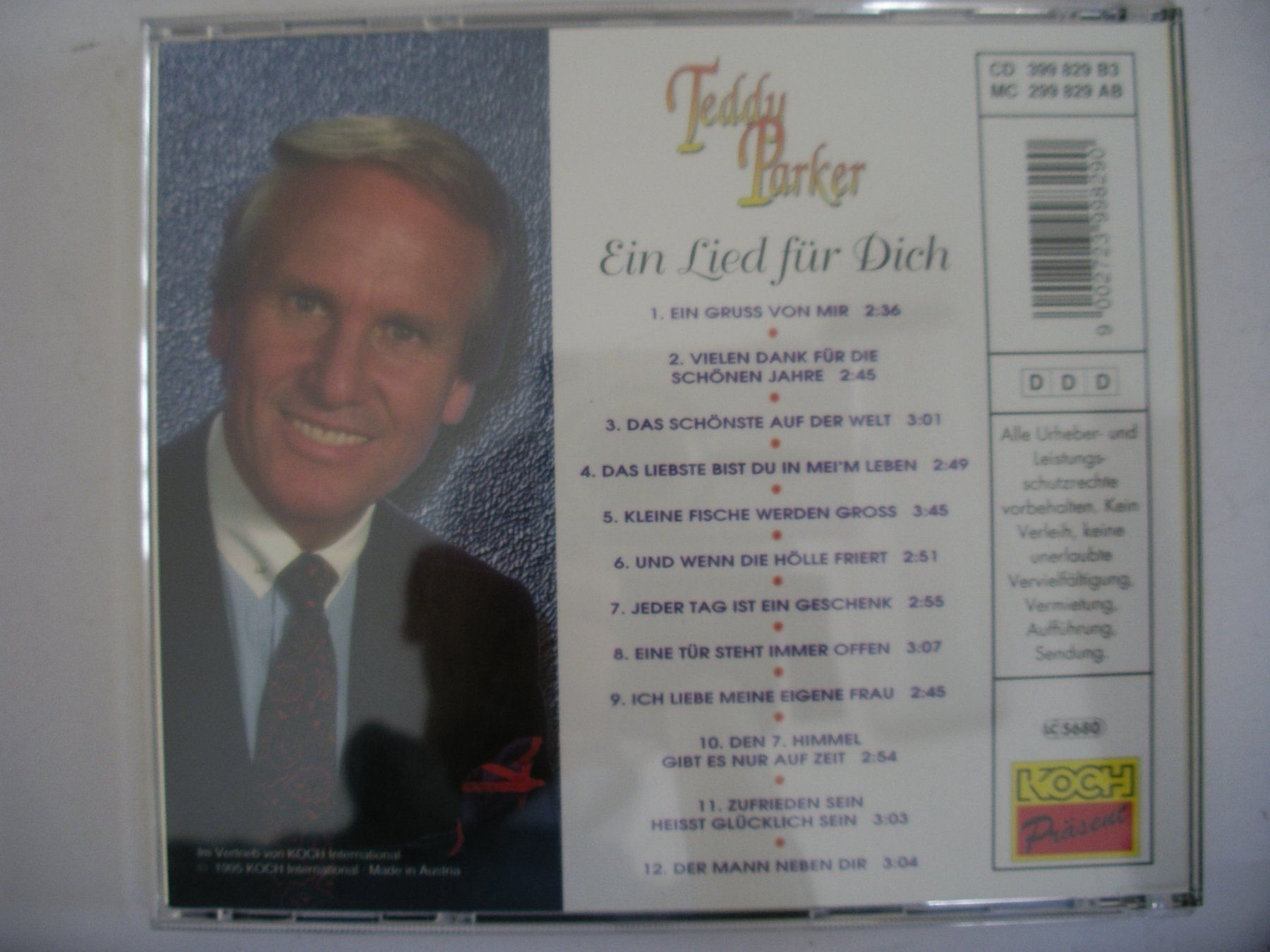 CD: CD Teddy Parker – Nuovo e nell'imballaggio originale da Wallenwil venduto da Pary673 1