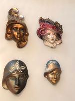 4 Hübsche Venezianer Masken