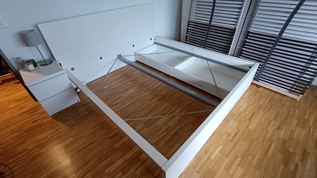 Ikea Betten: Malm Bett 180x200 – Gebraucht aus Hombrechtikon von m.luethy