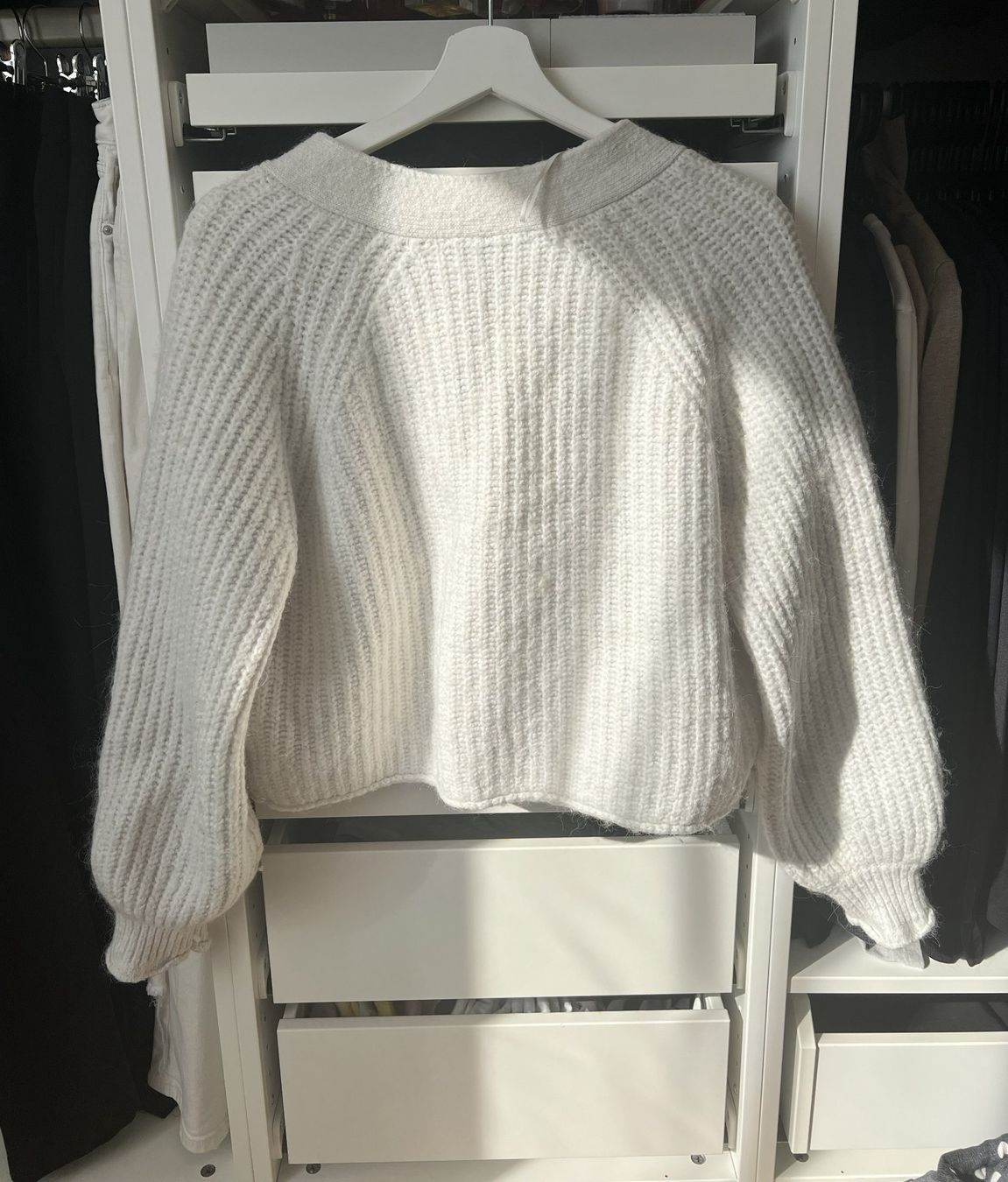 Zara Maglioni & Felpe: Zara Strick-Cardigan Weiss – Usato da Bülach venduto da deinmica 2