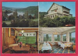 WERBE-FALTKARTE, LANDGASTHOF ENGEL, RÜMIKON