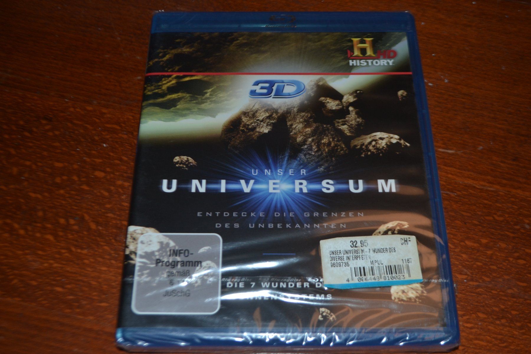 Tutti i DVDs: Unser Universum in 3D (NEU) – Usato da Laupen ZH venduto da chefdom