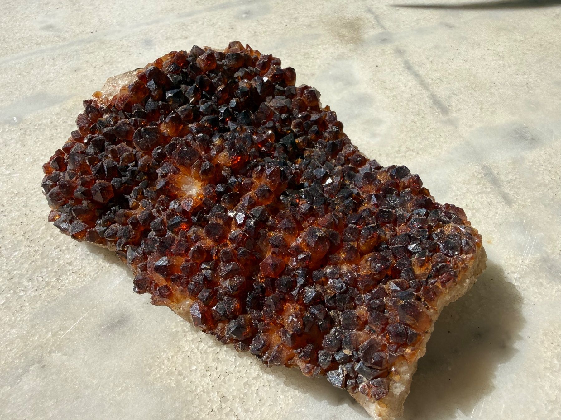 Mineralien & Heilsteine: Citrin Druse (?) – Gebraucht aus Rorbas von tun_m7fz 6