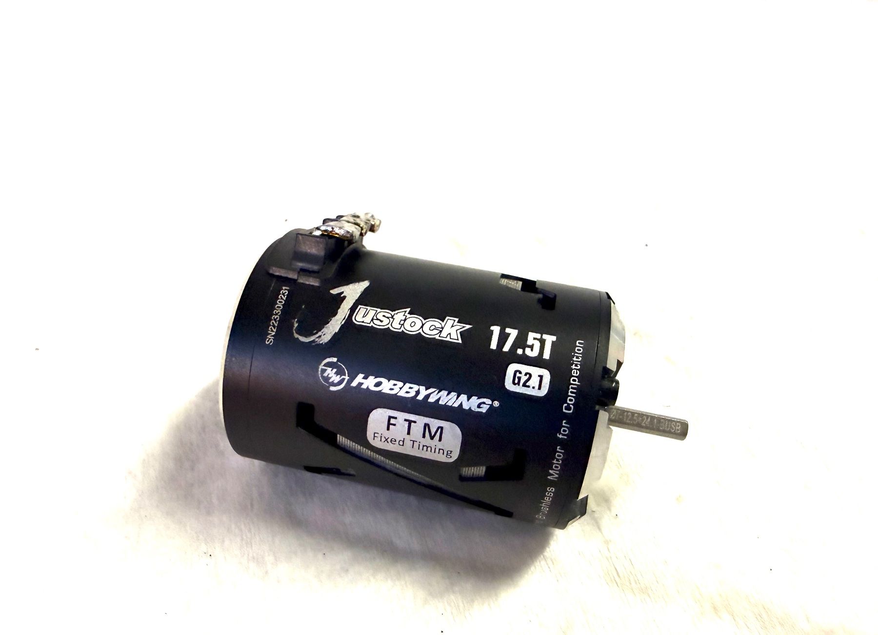 Hobbywing RC Modellbau: MOTEUR HOBBYWING JUSTOCK 17.5T – Gebraucht aus Yverdon-les-Bains von Fijo-rc
