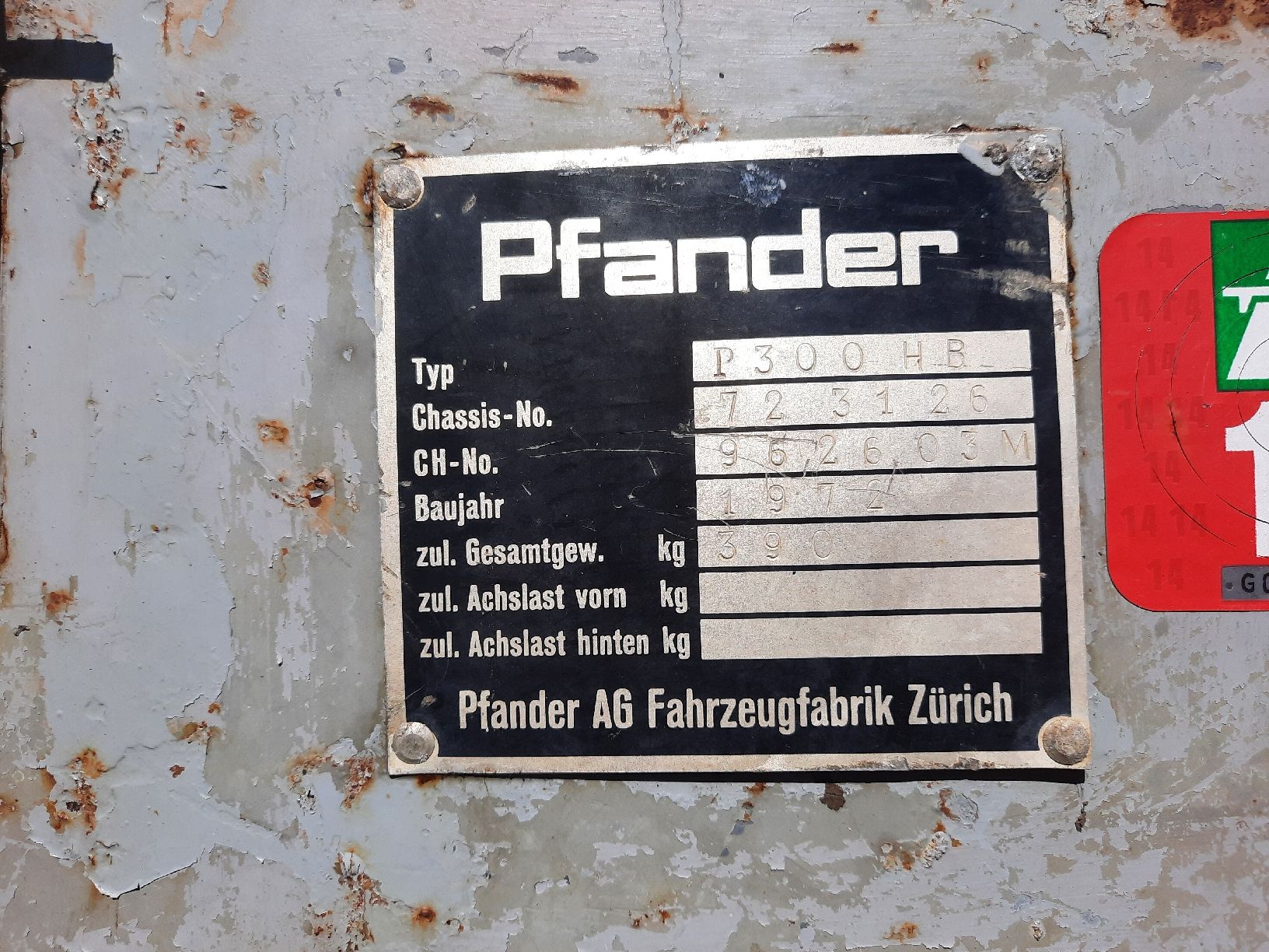 Pfander Rimorchi: Kleiner Anhänger mit deckel – Usato da La Ferrière venduto da sim_q8gs 4