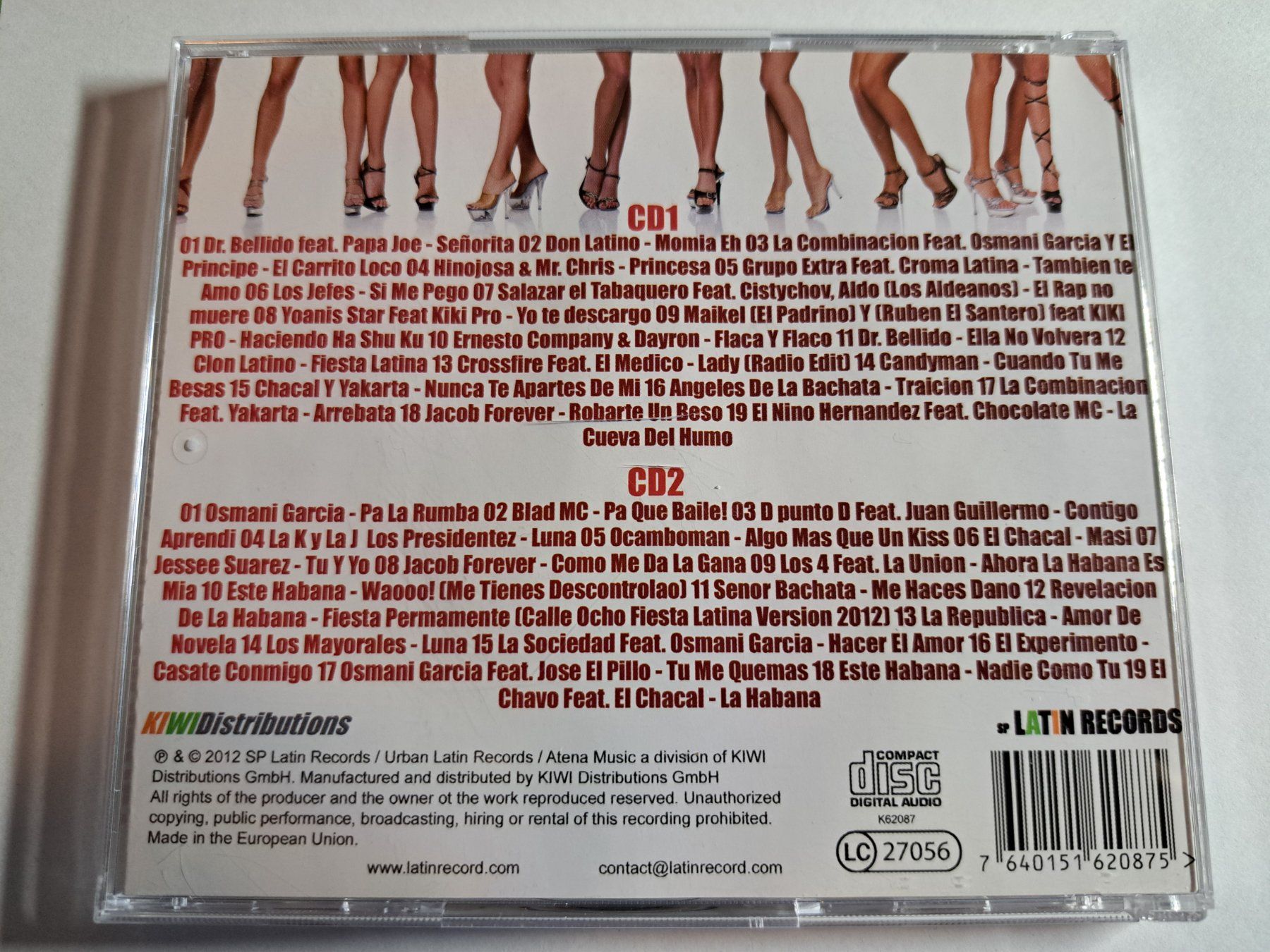 CDs: LATINO GREATEST HITS 2012 (2 CDs) – Gebraucht aus Wichtrach von LuckyLuke69 1