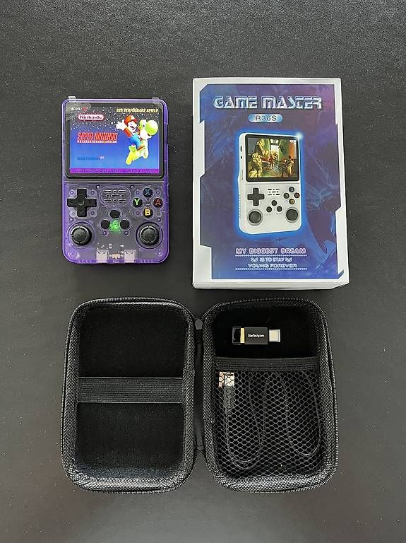 Console: Gameboy R36S Retro-Handheld Konsole  Full Set – Nuovo (secondo la descrizione) da Bäch SZ venduto da Mastergevin 1