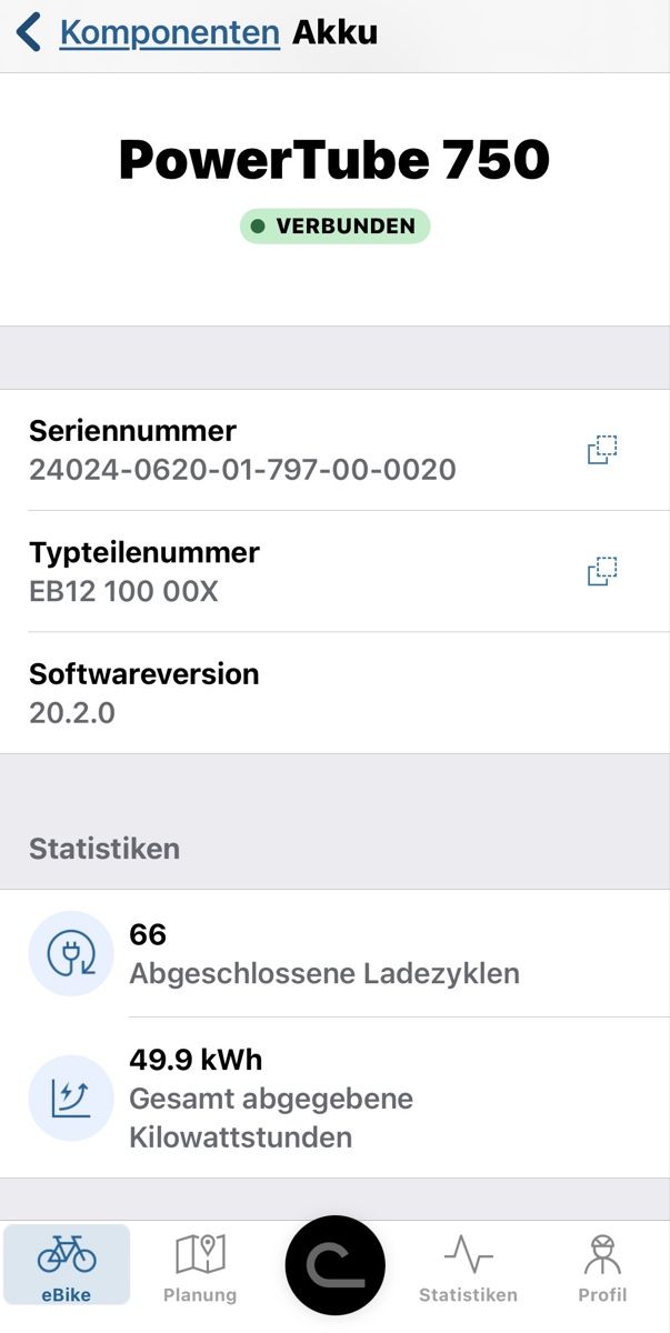 Bosch Batterie: Bosch Performance Line Akku 750Wh Smart System – Usato da Rüti ZH venduto da gro_9f7f 4