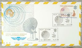 TR10 Enveloppe + Timbre Vatican 1978
