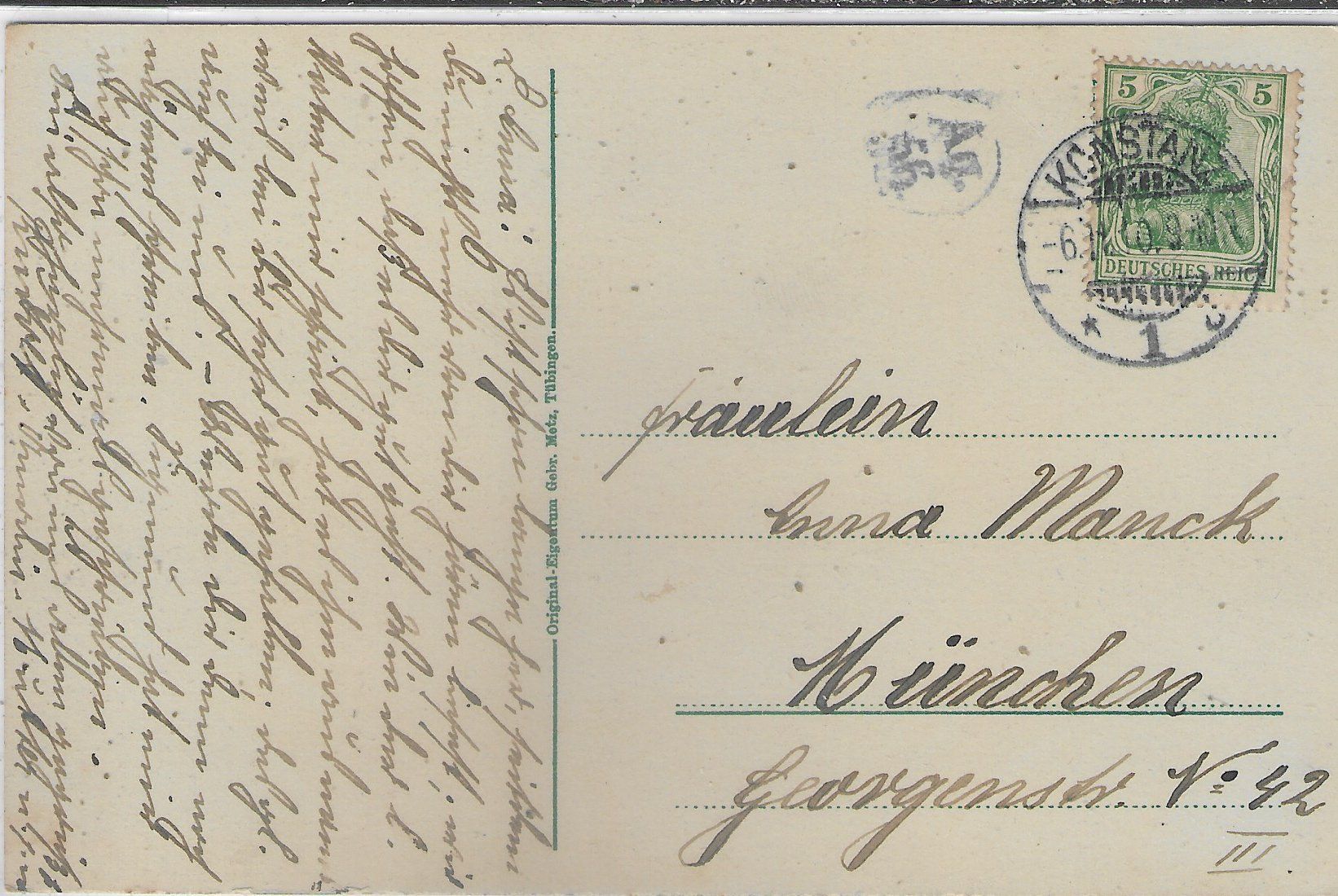 Cartoline postali: Waldhaus Jakob bei Konstanz - Dampfer – Usato da Ettingen venduto da Kartenplanet 1